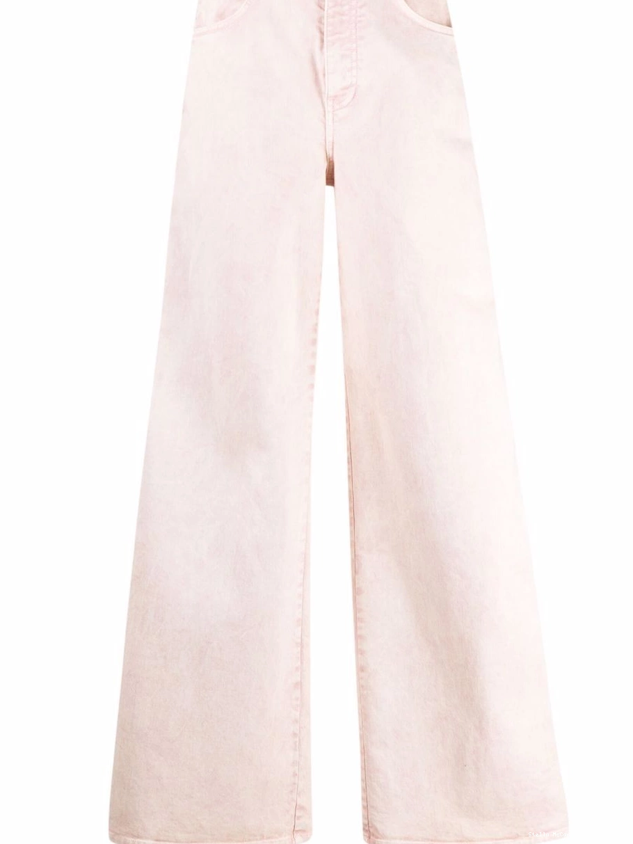 Cheap Stella Women jeans McCartney logo-tape wide 0727